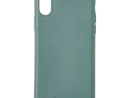 iPhone X XS GreyLime 100% Plantebaseret Cover - Mørkegrøn - Køb et Cover & Plant et træ Cheap