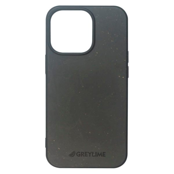 iPhone 13 Pro GreyLime 100% Plantebaseret Cover - Sort - Køb et Cover & Plant et træ For Cheap