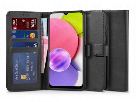 Samsung Galaxy A03s Tech-Protect Wallet 2 med Pung - Sort For Cheap