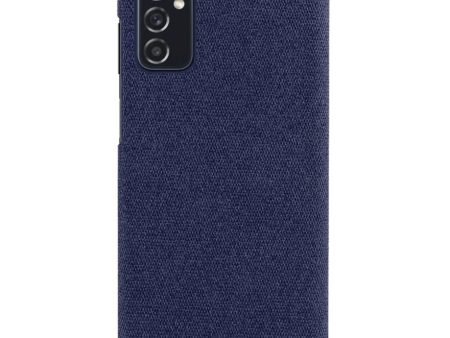 Samsung Galaxy M52 (5G) Ultra KSQ Stof Plastik Cover - Blå Sale