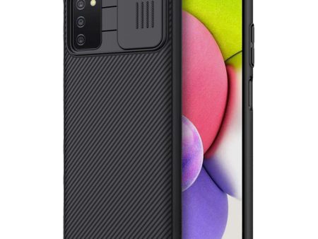 Samsung Galaxy A03s Nillkin Camshield Cover - Sort Online now