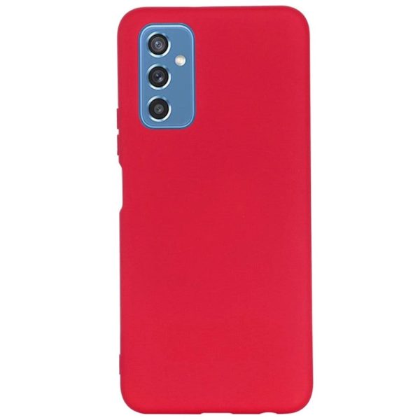 Samsung Galaxy M52 (5G) Liquid Silikone Cover - Rød Fashion