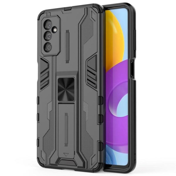 Samsung Galaxy M52 (5G) Håndværkercover m. Kickstand - Sort Online