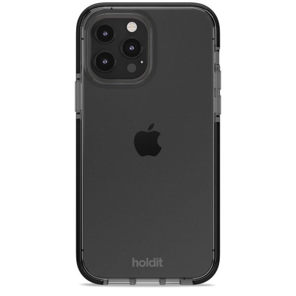 Holdit iPhone 13 Pro Seethru Case - Black Hot on Sale