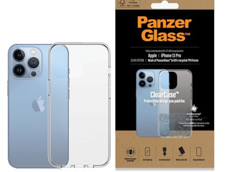 iPhone 13 Pro PanzerGlass ClearCase Antibakteriel Cover - Gennemsigtig Hot on Sale