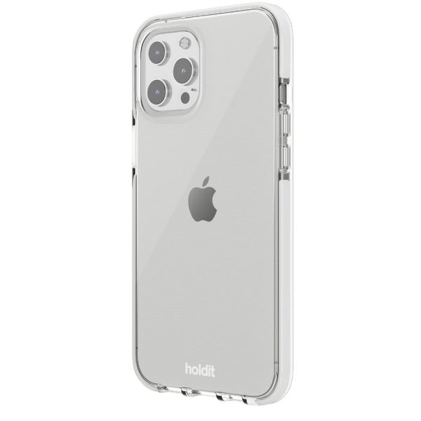 Holdit iPhone 13 Pro Max Seethru Case - White Fashion