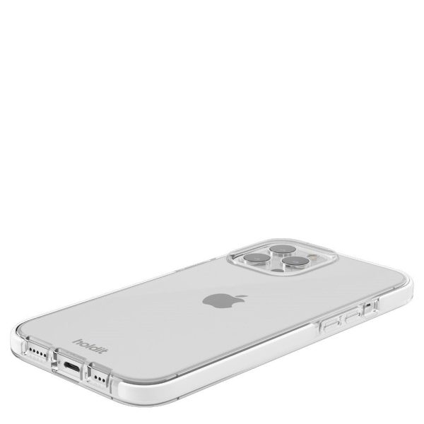 Holdit iPhone 13 Pro Max Seethru Case - White Fashion