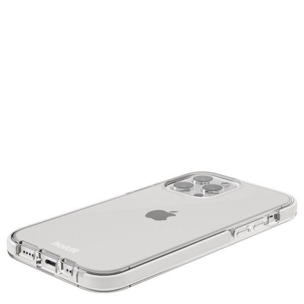 Holdit iPhone 13 Pro Seethru Case - White For Cheap