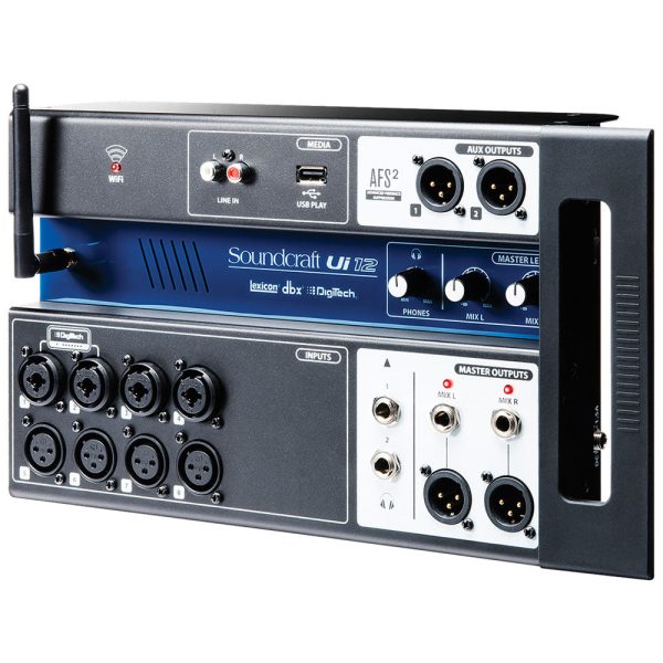 Soundcraft Ui12 Digital Mixer (Remote-Controlled) For Discount