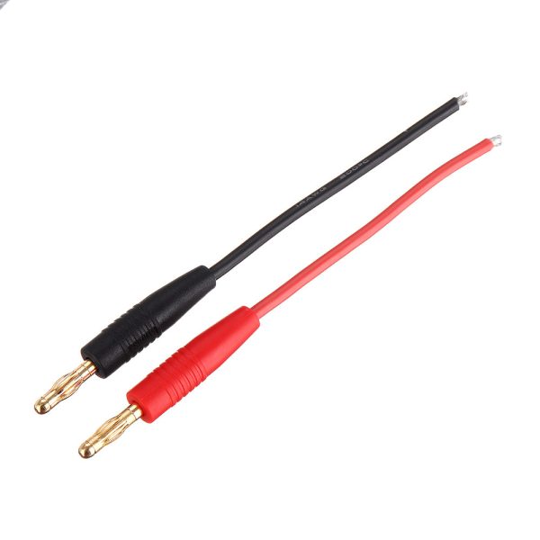 1 Pair AMASS 10cm 20cm 14AWG 16AWG 4.0 Banana Plug Balance Charging Cable Fashion