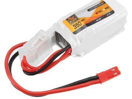 ZOP Power 11.1V 350mAh 70C 3S Lipo Battery JST Plug Online Sale