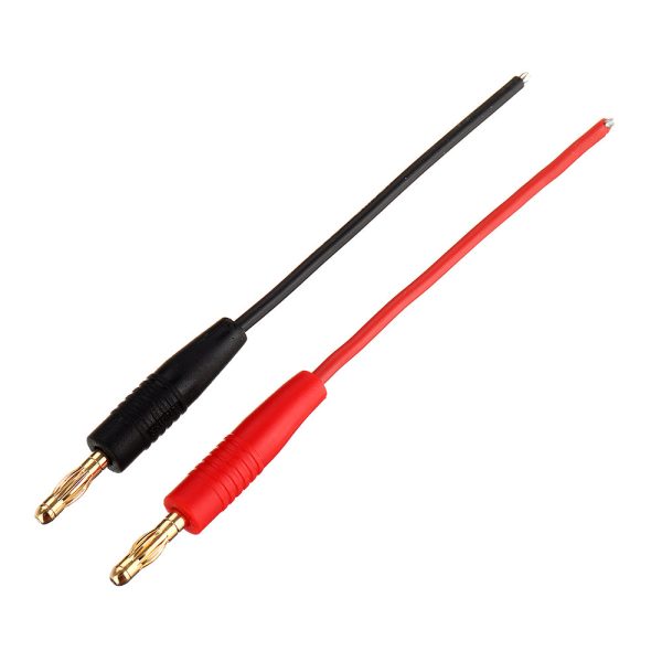 1 Pair AMASS 10cm 20cm 14AWG 16AWG 4.0 Banana Plug Balance Charging Cable Fashion