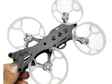 17g Only 2Inch Indoor Whoop FPV RC Drone Manti Frame Kit 100mm Wheelbase With 4 Prop Guard Supply