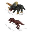 Moving Walking Roaring Dinosaur Remote Control Electronic Light Sound Kids Toy Halloween Gifts Supply