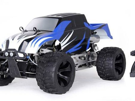 1 5 Rc Car ROfun Racing BM305 Truck 4 Wheel Drive Whit 30.5CC Engine + GT3B Remote Control Gas Power GP Sale