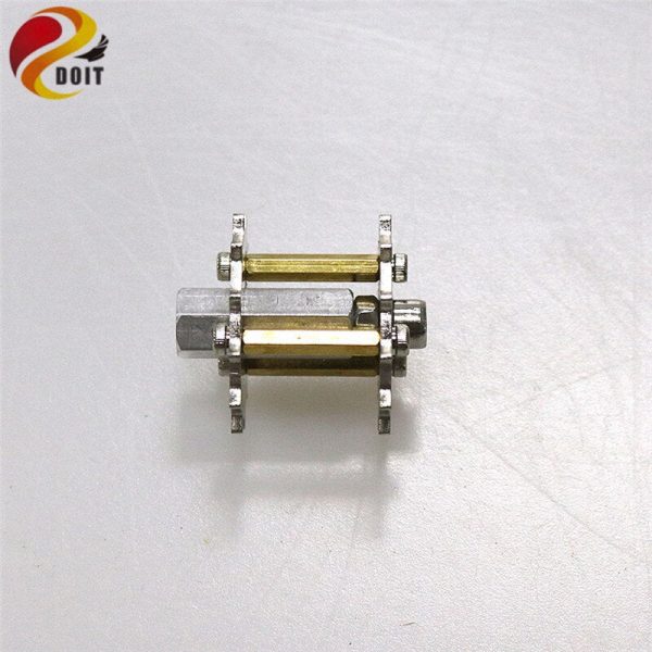 2pcs lot 4 5 6mm Stainless Steel Metal Driving Driver Wheel Track Wheel Parts for Robot Tank Chassis DIY RC Toy Parts Sale