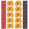 10 Pair URUAV XT60 Male Female Bullet Connectors Power Plugs with Heat Shrink Tube for Lipo Battery Online