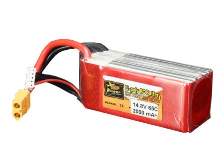 ZOP Power 14.8V 2000mAh 4S 65C Lipo Battery XT60 Plug For Sale