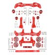 1 Set MA AR Chassis Modification Spare Parts Set Kit With FRP Parts For Tamiya Mini 4WD RC Car Parts Online Hot Sale