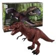 Moving Walking Roaring Dinosaur Remote Control Electronic Light Sound Kids Toy Halloween Gifts Supply