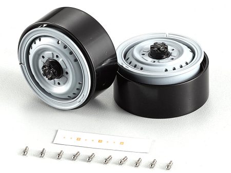 1Pair Killerbody 48693 Aluminum Alloy 1.68 inch RC Car Wheel Hub For KB48691 Tyre 3.35 Inch For Sale