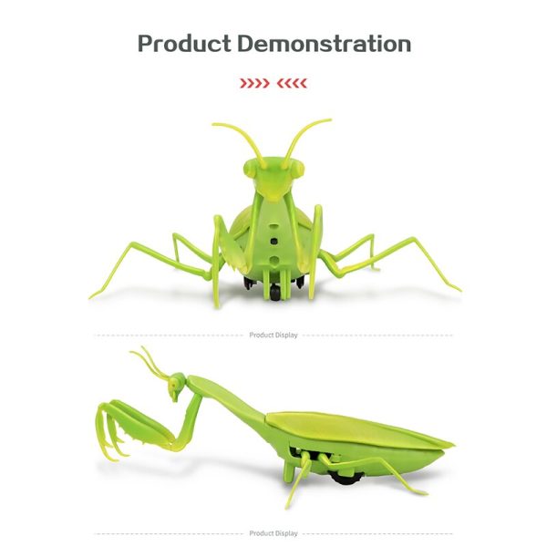 Infrared RC Remote Control Realistic Mini Mantis Insect Scary Trick Toy Simulation Animal Funny Prank Kids For Children Toy Gift Online now