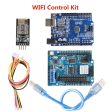 Bluetooth WiFi Handle Car Chassic Smart Robot Arm Controller Kit Motor Driver Board UNO Board WiFi Bluetooth Module Handle Online now