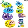 Kids Magic Inductive Chameleon Model Toy [Follows Black Line] with 5 Changeable Colors + 5 Different Sound +Black Pen Magic Toy For Cheap