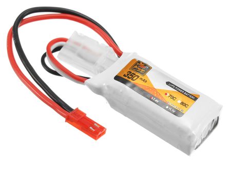 ZOP Power 7.4V 350mAh 70C 2S Lipo Battery JST Plug For Sale