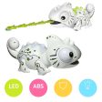 2.4CHz RC Robot Dinosaur Toys Chameleon Pet Changeable Light Remote Control Electronic Model Animal Intelligent Robot Kit Toys on Sale