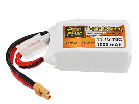 ZOP Power 11.1V 1000mAh 70C 3S Lipo Battery XT30 Plug Online now