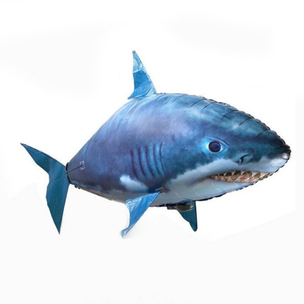 Remote Control Shark Toys Air Swimming Fish Infrared RC Air Balloons inflatable RC flying Air Plane Kids Toys Fashion