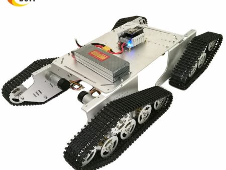 DOIT Metal Smart Tank Chassis T900 with ESP8266 and WiFi Video Remote Control Transmission for VR Shoot RC Tank Toy Discount