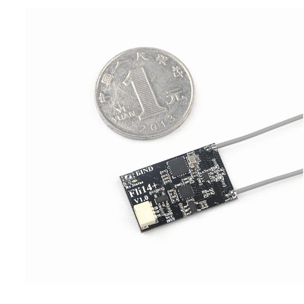 1.7g Fli14+14CH Mini Receiver Compatible Flysky AFHDS-2A w  RSSI Output for FS-i6 FS-i10 Turnigy I6S Sale