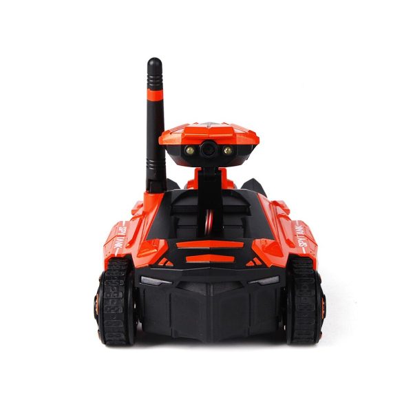 RC Tank with HD Camera ATTOP YD-211 Wifi FPV 0.3MP Camera App Remote Control Tank RC Toy Phone Controlled Robot Model Xmas Gifts Supply