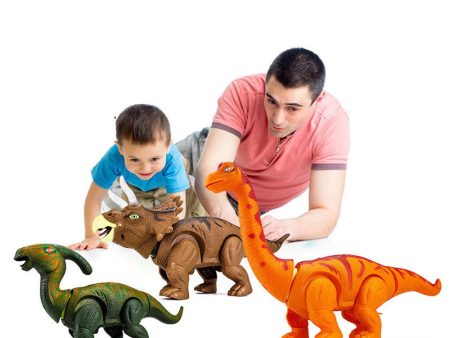 38CM RC Electric Walking Lay Eggs Dinosaur Remote Control Electronic Robot With Light Sound For Kids Baby Toys Christmas Gift Cheap