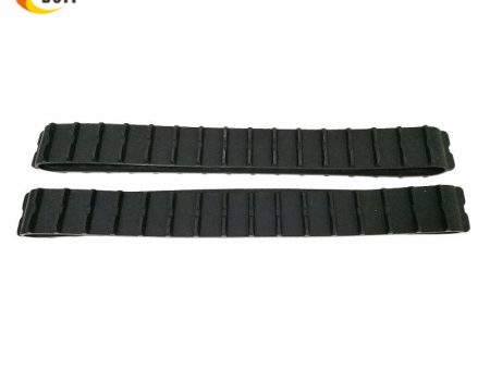 DOIT Rubber carTrack for robot Tank car chassis pedrail transmission belt for tractor crawler caterpillar chain tracked wheel Online now